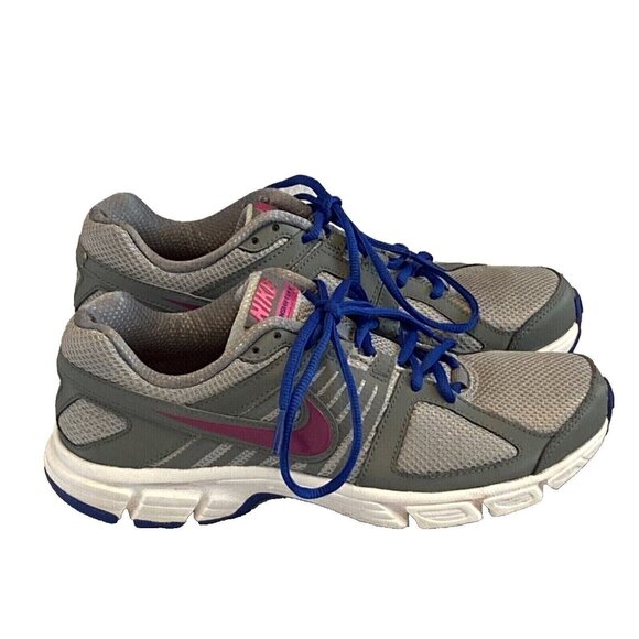Nike Womens Downshifter 5 Sneaker Sz 9 Gray 537571-008  Running Shoes - Picture 6 of 10